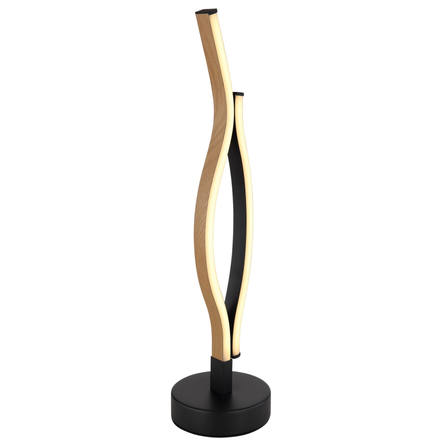 Globo - Lampe de table LED LED/12W/230V noir/marron