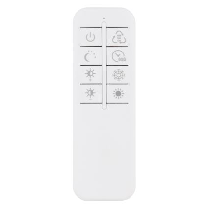 Globo - Plafonnier à intensité variable LED/40W/230V 2700-6500K 51x74 cm Wi-Fi Tuya + Télécommande