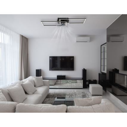 Globo - Plafonnier LED dimmable avec ventilateur LED/38W/230V 3000-6500K + télécommande