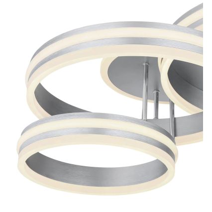 Globo - Plafonnier LED dimmable LED/72W/230V 2700-6000K 60x80 cm + télécommande