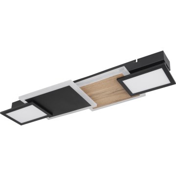 Globo 67279-30 - Plafonnier LED CAROLINE LED/30W/230V 25x71,5 cm beige/noir