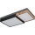 Globo 67286-30 - Plafonnier LED GUNDI LED/30W/230V 35x65 cm marron/noir