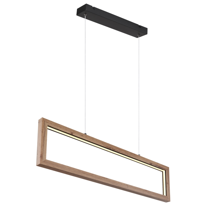 Globo 67287H - Suspension LED sur câble MANDERA LED/24W/230V marron
