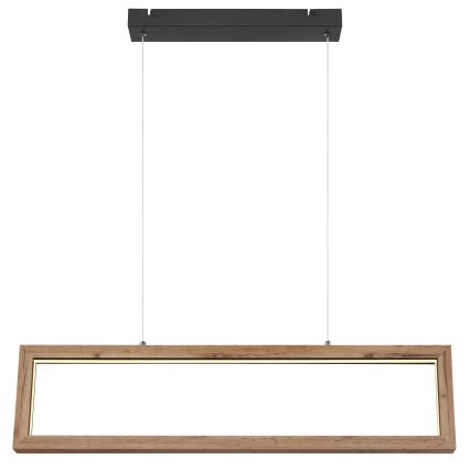 Globo 67287H - Suspension LED sur câble MANDERA LED/24W/230V marron