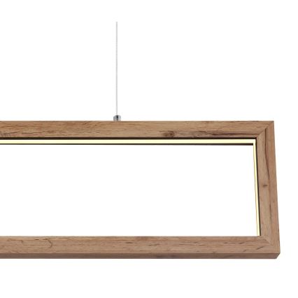 Globo 67287H - Suspension LED sur câble MANDERA LED/24W/230V marron