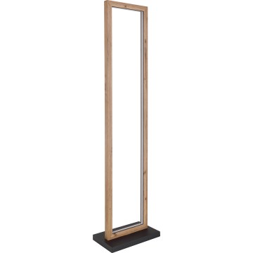 Globo 67287S - Lampadaire sur pied LED MANDERA, 24 W/230 V, marron/noir