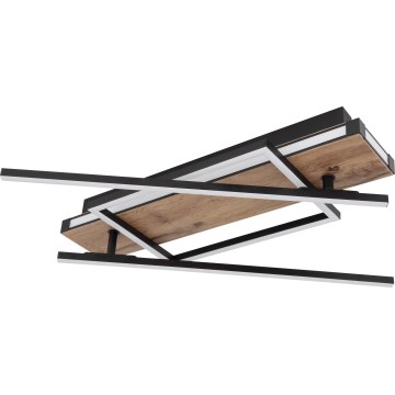 Globo 67299D3 - Plafonnier COLLI LED/40W/230V 88x120 cm beige/noir
