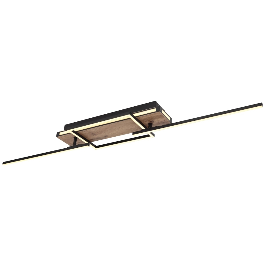 Globo 67299D3 - Plafonnier COLLI LED/40W/230V 88x120 cm beige/noir