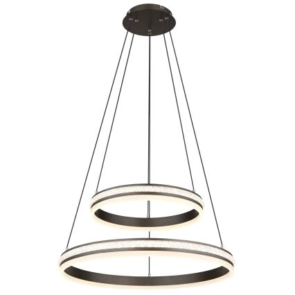 Globo - Suspension filaire à intensité variable LED/60W/230V 2700K-6000K + télécommande