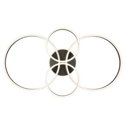 Globo - Plafonnier LED/39W/230V 2700/4500/6500K 106x60 cm anthracite