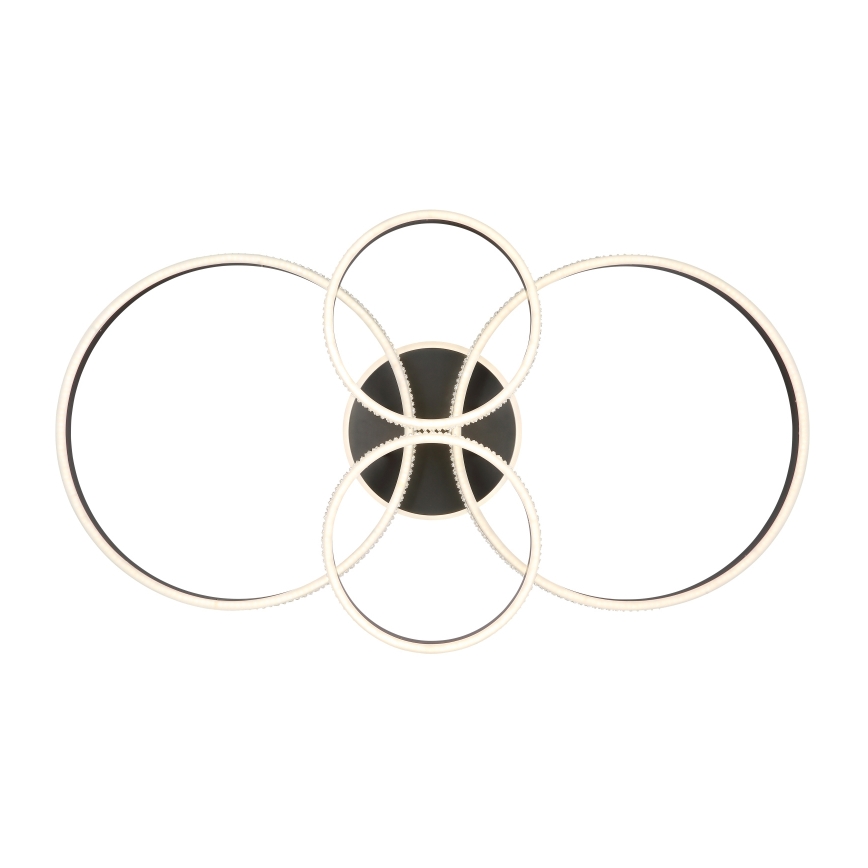 Globo - Plafonnier LED/39W/230V 2700/4500/6500K 106x60 cm anthracite