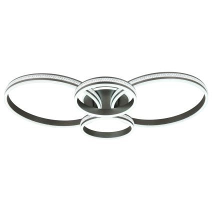 Globo - Plafonnier LED/39W/230V 2700/4500/6500K 106x60 cm anthracite