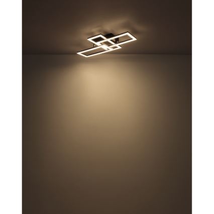 Globo - Plafonnier LED/24W/230V 4000K noir