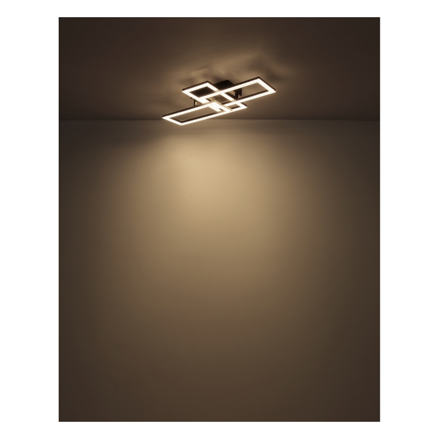 Globo - Plafonnier LED/24W/230V 4000K noir