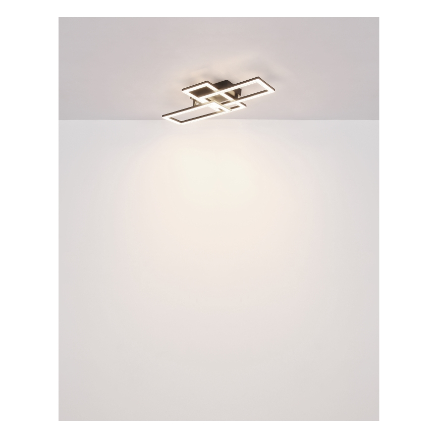 Globo - Plafonnier LED/24W/230V 4000K noir