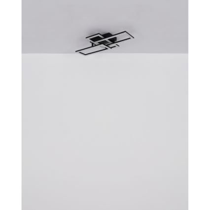 Globo - Plafonnier LED/24W/230V 4000K noir