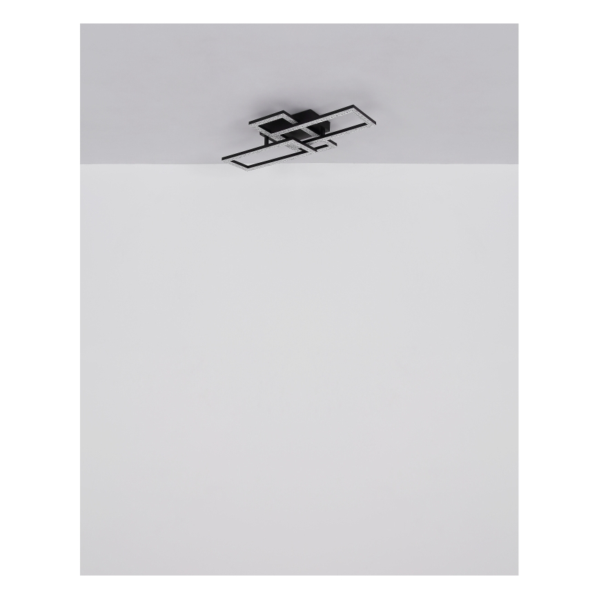 Globo - Plafonnier LED/24W/230V 4000K noir