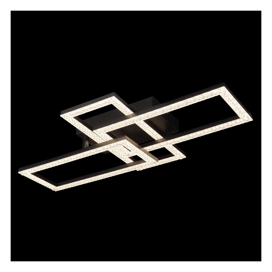 Globo - Plafonnier LED/24W/230V 4000K noir