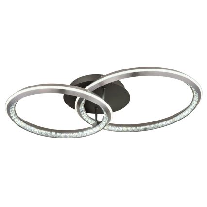 Globo - Plafonnier LED dimmable LED/50W/230V 2700-6000K 50x75 cm + télécommande