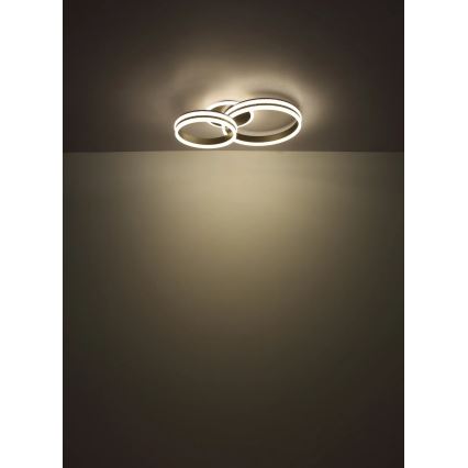 Globo - Plafonnier LED dimmable/72W/230V 2700-6000K 50x75 cm + télécommande