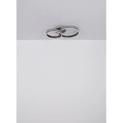 Globo - Plafonnier LED dimmable/72W/230V 2700-6000K 50x75 cm + télécommande