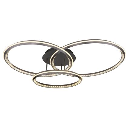 Globo - Plafonnier LED dimmable/72W/230V 2700-6000K 50x75 cm + télécommande