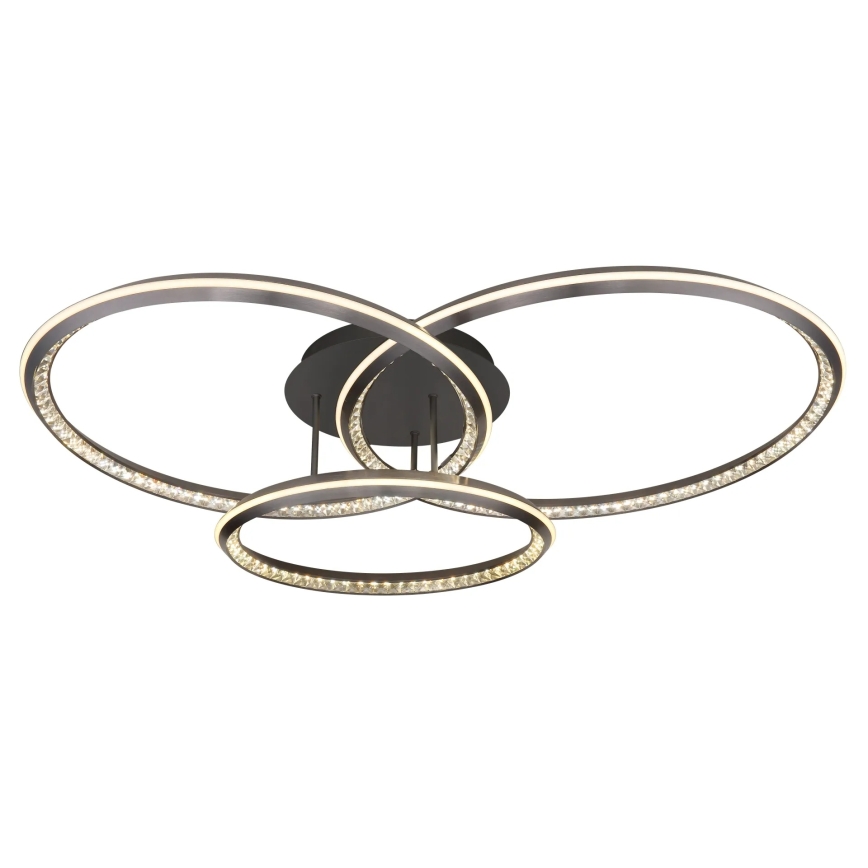Globo - Plafonnier LED dimmable/72W/230V 2700-6000K 50x75 cm + télécommande