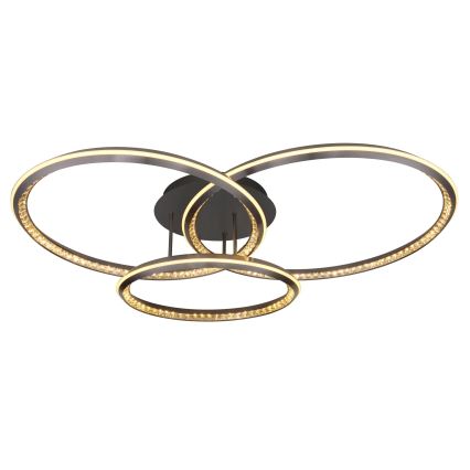 Globo - Plafonnier LED dimmable/72W/230V 2700-6000K 50x75 cm + télécommande