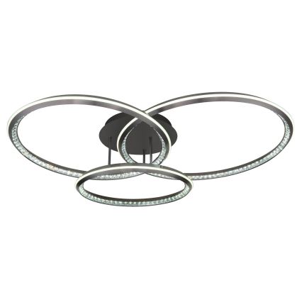 Globo - Plafonnier LED dimmable/72W/230V 2700-6000K 50x75 cm + télécommande