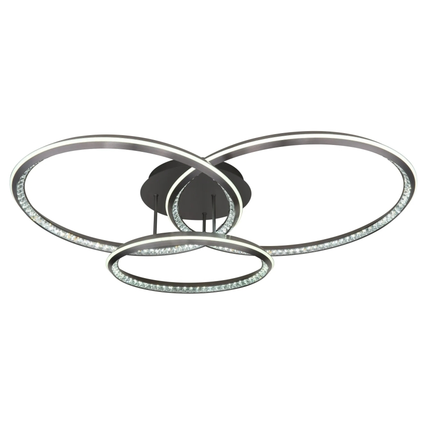 Globo - Plafonnier LED dimmable/72W/230V 2700-6000K 50x75 cm + télécommande