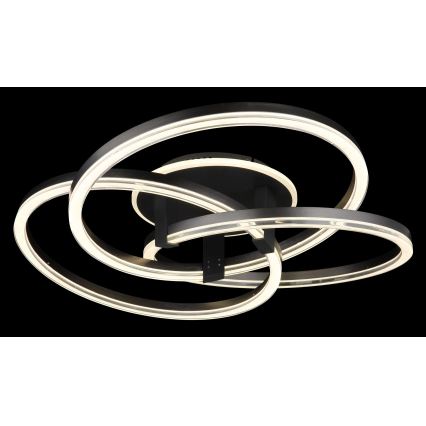Globo - Plafonnier LED dimmable 75 W, 230 V, 2700–6000 K, Ø 78 cm + télécommande
