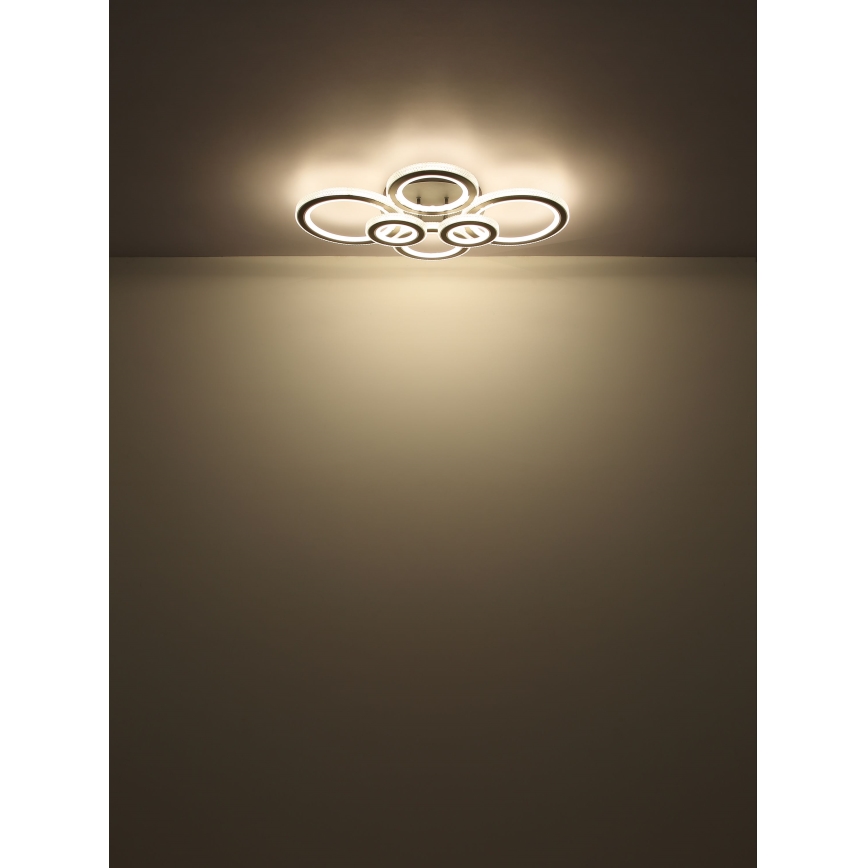 Globo - Plafonnier à intensité variable LED/60W/230V 2700-6000K 56x78 cm anthracite + Télécommande