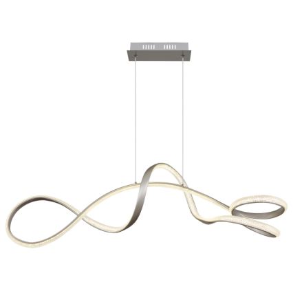 Globo - Suspension filaire LED/40W/230V chrome mat