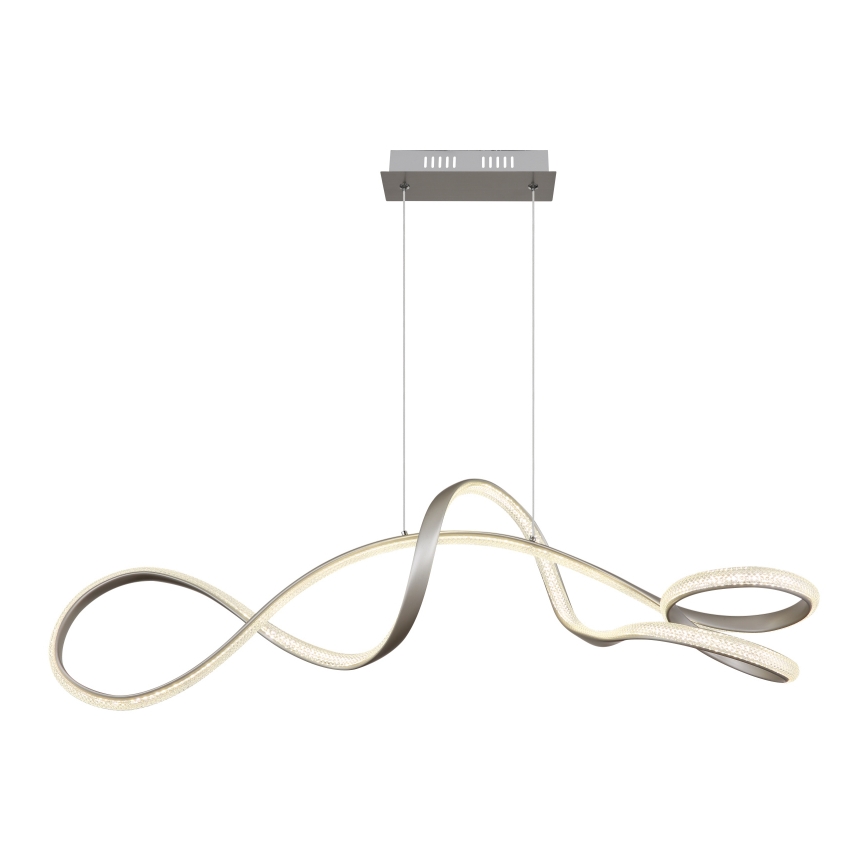 Globo - Suspension filaire LED/40W/230V chrome mat