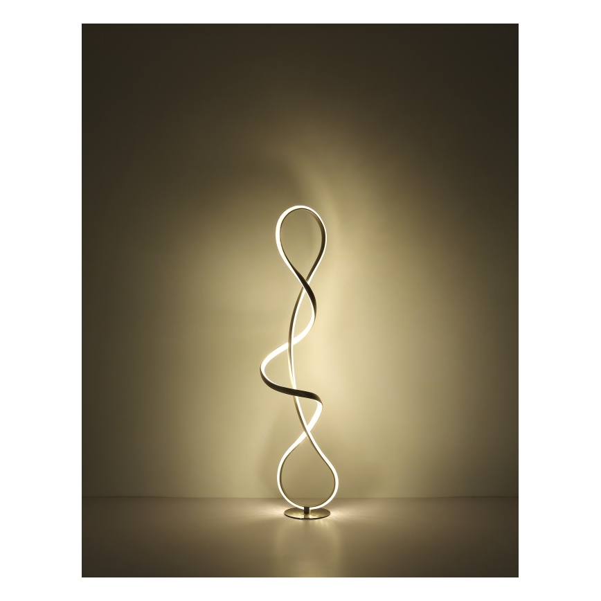 Globo - Lampadaire LED/36W/230V chrome mat