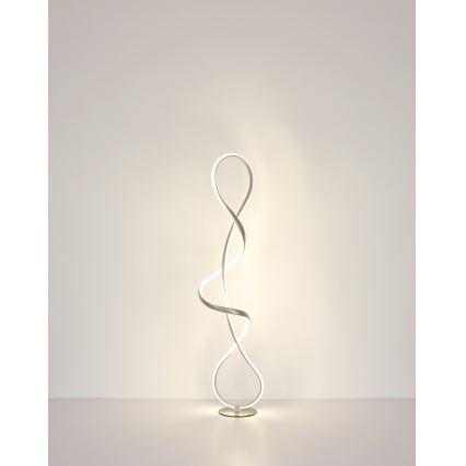 Globo - Lampadaire LED/36W/230V chrome mat