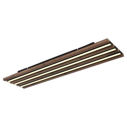 Globo - Plafonnier LED/30W/230V 3000K 80x20 cm bois