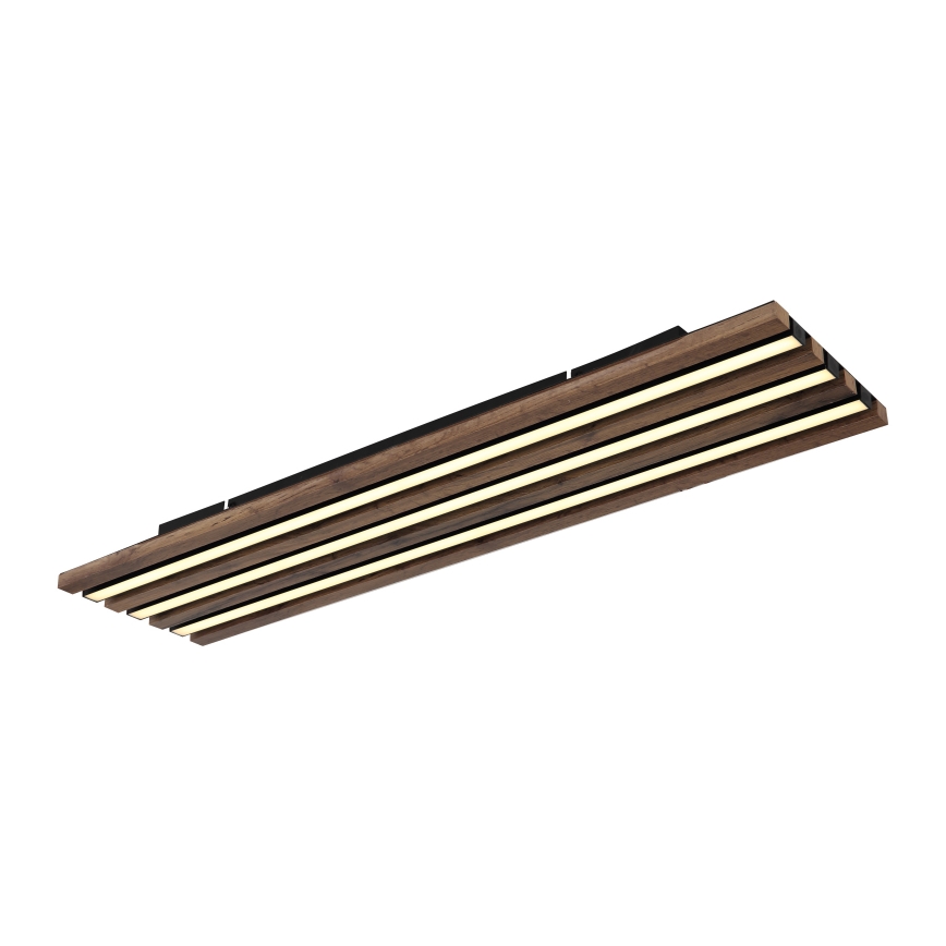 Globo - Plafonnier LED/30W/230V 3000K 80x20 cm bois