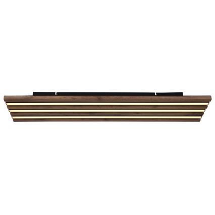 Globo - Plafonnier LED/30W/230V 3000K 80x20 cm bois