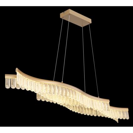 Globo - Suspension filaire LED/35W/230V 3200K doré