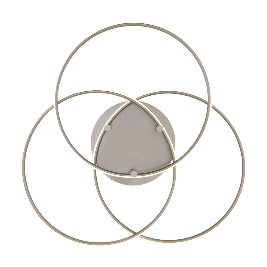Globo - Plafonnier LED/40W/230V 4000K d. 45,6 cm chrome mat
