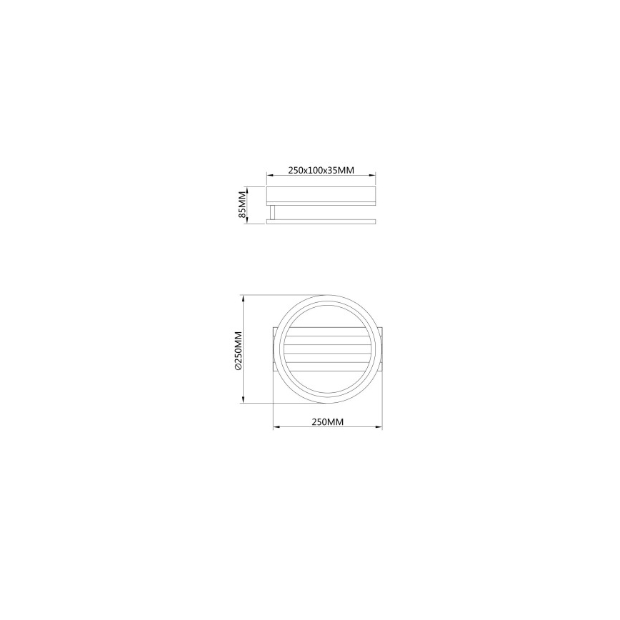 Globo - Plafonnier LED/10W/230V 3000/4200/6000K