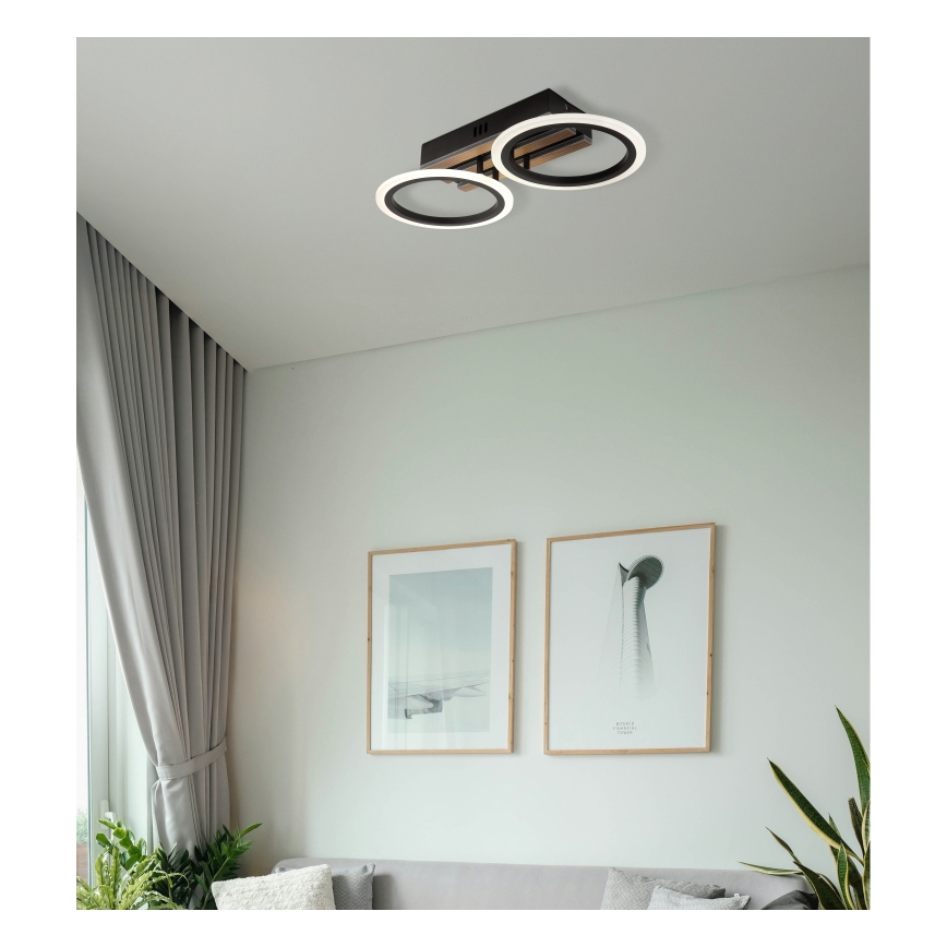 Globo - Plafonnier LED/15W/230V 3000/4200/600K 21x44,5 cm
