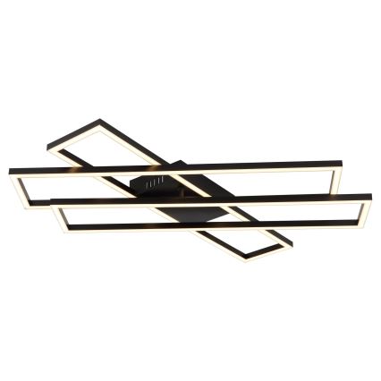 Globo - Plafonnier LED 55 W, 230 V, 3000 K, 80 x 60 cm