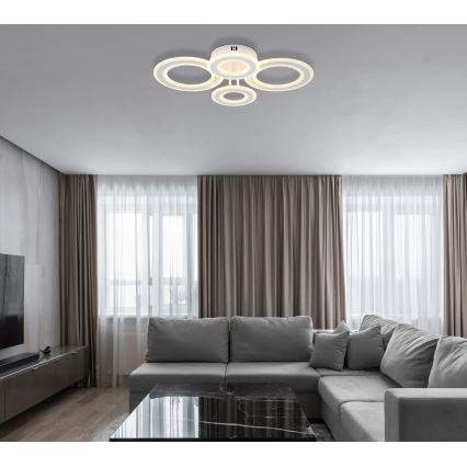 Globo - Plafonnier LED/54W/230V 3000/4200/6000K 59x42 cm