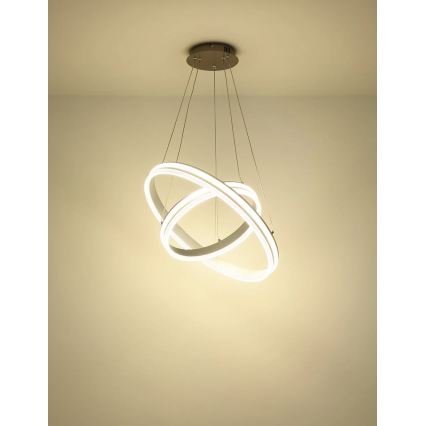 Globo - Suspension LED dimmable sur câble LED/60W/230V 2700–6000K + télécommande