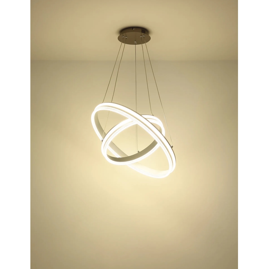 Globo - Suspension LED dimmable sur câble LED/60W/230V 2700–6000K + télécommande