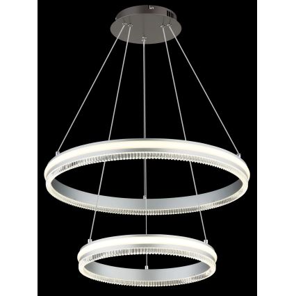 Globo - Suspension LED dimmable sur câble LED/60W/230V 2700–6000K + télécommande