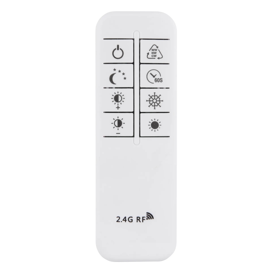 Globo - Plafonnier LED dimmable/72W/230V 2700-6000K argenté + télécommande