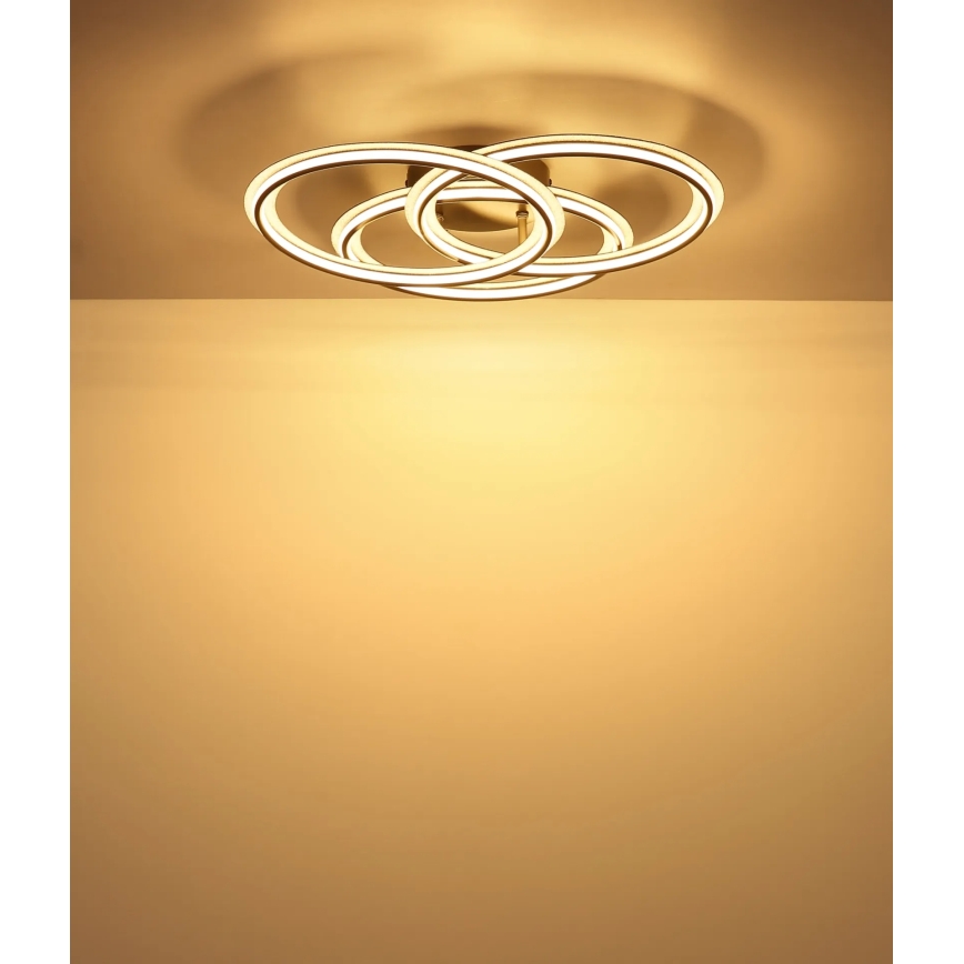 Globo - Plafonnier LED 40 W, 230 V, 3000 K, Ø 52 cm